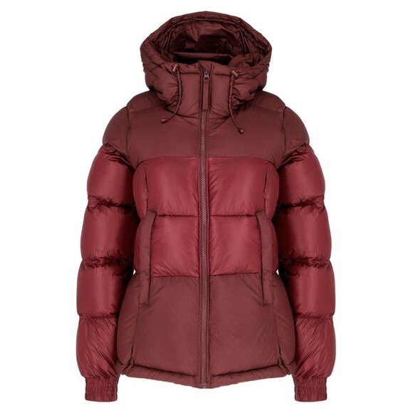 COLUMBIA Pike Lake II Insulated Puffer Jacket Burgundy sz L Women's - Picture 1 of 11